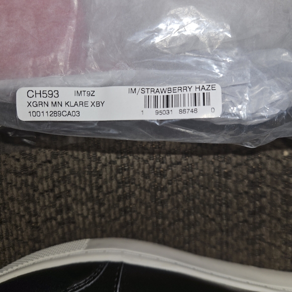 Watermelon Pink snd Gold Crossbody Authentic Purse - Picture 5 of 5